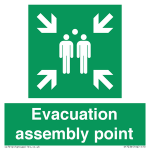 Evacuation assembly point